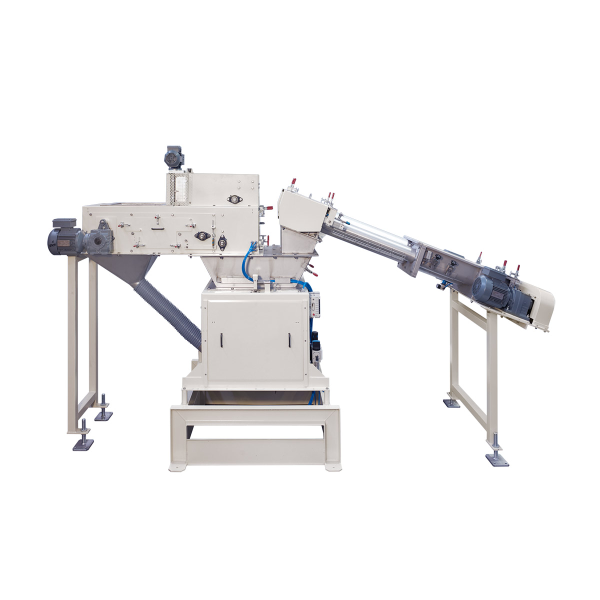 Double feed weighers
